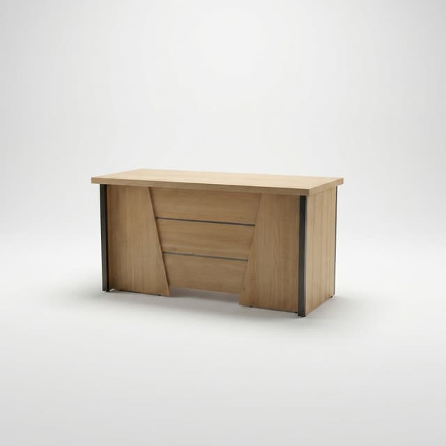 Premium Teak Director Desk